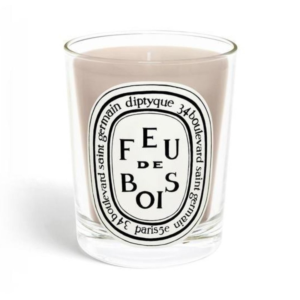 NEW Diptyque Fue de Bois Woody Fire candle